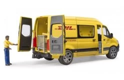 Bruder 2671 MB Sprinter DHL Met Chauffeur -Chique Speelgoed Winkel 01598889 005