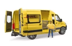 Bruder 2671 MB Sprinter DHL Met Chauffeur -Chique Speelgoed Winkel 01598889 006