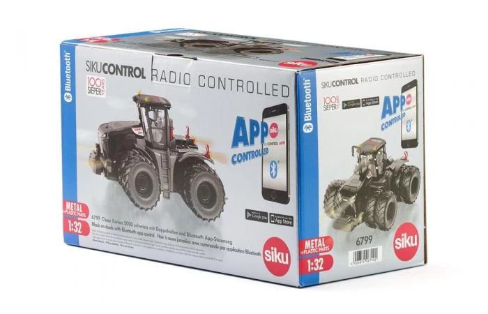 Siku 6799 Claas Xerion 5000 Zwart Met Dubbele Banden 9 Siku 6799 Claas Xerion 5000 Zwart Met Dubbele Banden - Afbeelding 7