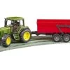 Bruder 2057 John Deere 6920 Tractor Met Aanhanger -Chique Speelgoed Winkel 1200x475