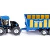 Siku 1947 New Holland Met Silowagen -Chique Speelgoed Winkel 142