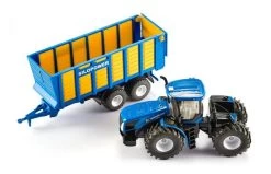 Siku 1947 New Holland Met Silowagen -Chique Speelgoed Winkel 145