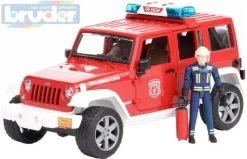 Bruder 2528 Jeep Wrangler Brandweer + Speelfiguur -Chique Speelgoed Winkel 174e7344938a0c537c5d5e5ed02e702908601e6c4f48213ba60833e7c650c83c