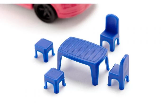 Siku 1922 VW T6 California Met Beweegbaar Dak 4 Siku 1922 VW T6 California Met Beweegbaar Dak - Afbeelding 2