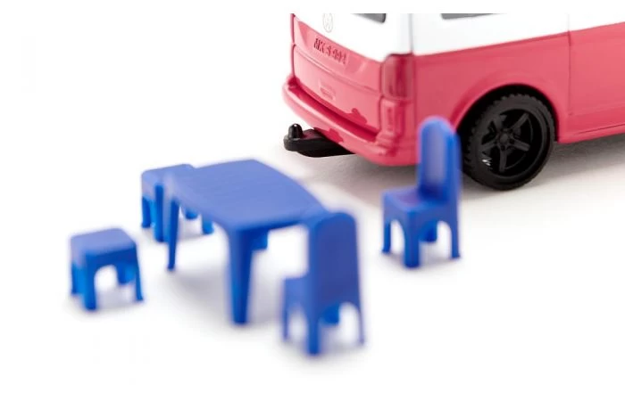 Siku 1922 VW T6 California Met Beweegbaar Dak 5 Siku 1922 VW T6 California Met Beweegbaar Dak - Afbeelding 3