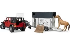 Bruder 2926 Jeep Wrangler Unlim. Met Paardentrailer -Chique Speelgoed Winkel 1d52d7d999069741135ecb846b0a493978eb7b9dc2368c1d643622a5c18433e0
