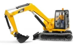 Bruder 2466 CAT Minibagger Met Speelfiguur -Chique Speelgoed Winkel 2a52e64b4dff30cc25e0abcefc1bcd6522e8c8c87a391c6c2c67f8f6f19db82e