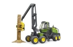Bruder 2135 John Deere 127G Met Boomstam -Chique Speelgoed Winkel 3