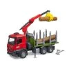 Bruder Auto Vrachtwagen MB Arocs Met Bomen -Chique Speelgoed Winkel 340 3669 1