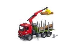 Bruder Auto Vrachtwagen MB Arocs Met Bomen