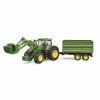 Bruder 3155 John Deere 7R 350 Tractor Met Voorlader En Kiepaanhanger 1 Bruder 3155 John Deere 7R 350 Tractor Met Voorlader En Kiepaanhanger -Chique Speelgoed Winkel 348 3155 1