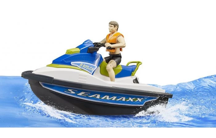 Bruder 63151 Bworld Waterscooter Met Bestuurder 6 Bruder 63151 Bworld Waterscooter Met Bestuurder - Afbeelding 4