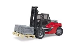 Bruder Linde HT160 Met Pallet En 3 Pallet Boxen