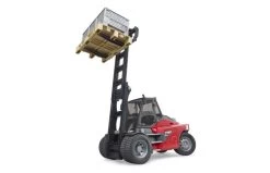 Bruder Linde HT160 Met Pallet En 3 Pallet Boxen -Chique Speelgoed Winkel 49 1 2
