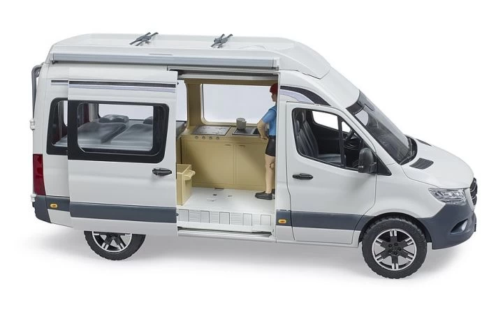Bruder 2670 MB Sprinter Camper With Driver 4 Bruder 2670 MB Sprinter Camper With Driver - Afbeelding 2