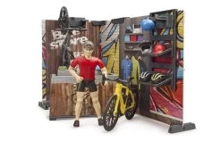 Bruder 63120 Bworld Fietsenwinkel Met Werkplaats -Chique Speelgoed Winkel 62