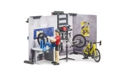 Bruder 63120 Bworld Fietsenwinkel Met Werkplaats -Chique Speelgoed Winkel 64