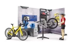 Bruder 63120 Bworld Fietsenwinkel Met Werkplaats -Chique Speelgoed Winkel 65
