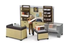 Bruder 6225 Bworld UPS Pakketpunt -Chique Speelgoed Winkel 68