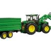 Bruder 3055 John Deere Met Voorlader En Transportaanhanger -Chique Speelgoed Winkel 68cbb42e53b9889f31f8a7f7fb573afd74a96bd71623b663fc3e009213491b0e