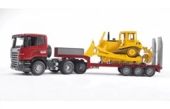 Bruder 3555 Scania Dieplader Met Caterpillar Bulldozer -Chique Speelgoed Winkel 861b8662c61fb91b24122faeb43932e4af366c32a3d442c7797c0e4e2526f1ce