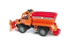 Bruder 2572 MB Unimog Winterdienst Met Ruimschild