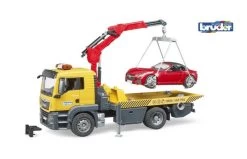 Bruder 3750 MAN LKW Trekker En Aanhanger Met Licht En Geluid