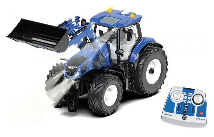 Siku 6798 New Holland T7.315 Met Frontlader En Module Voor Afstandsbediening 4 Siku 6798 New Holland T7.315 Met Frontlader En Module Voor Afstandsbediening - Afbeelding 2