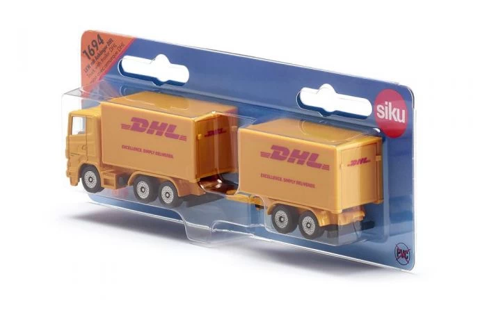 Siku 1694 Vrachtwagen Met DHL-aanhanger 8 Siku 1694 Vrachtwagen Met DHL-aanhanger - Afbeelding 6