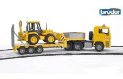 Uitgelichte producten 5 Bruder 2776 MAN Dieplader Met JCB