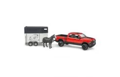 Bruder 2501 RAM 25 Power Wagon Met Paardenaanhanger En 1 Paard -Chique Speelgoed Winkel bd963531f0b0d6d8d7e4ba7a8e181147fd04876009ea200daffb5f742d269c28