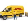 Bruder 2671 MB Sprinter DHL Met Chauffeur -Chique Speelgoed Winkel bf2671