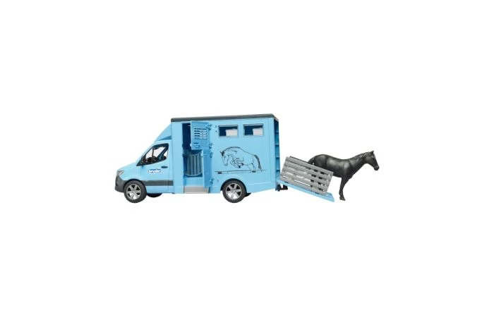 Bruder 2674 MB Sprinter Paardentransport Met 1 Paard 5 Bruder 2674 MB Sprinter Paardentransport Met 1 Paard - Afbeelding 3