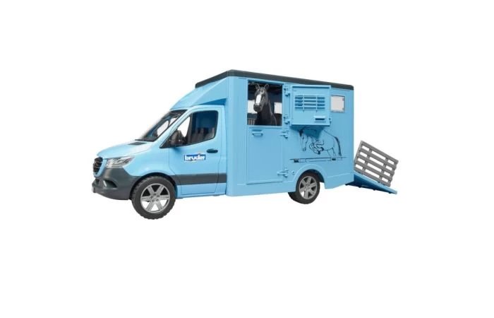 Bruder 2674 MB Sprinter Paardentransport Met 1 Paard 6 Bruder 2674 MB Sprinter Paardentransport Met 1 Paard - Afbeelding 4