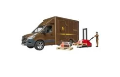Bruder 2678 MB Sprinter UPS Met Chauffeur En Toebehoren