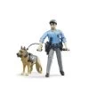 Bruder 62150 Politieagent Met Hond -Chique Speelgoed Winkel bike 2