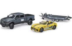 Bruder 2504 RAM 2500 Auto Met Lader 15 Bruder 2504 RAM 2500 Auto Met Lader -Chique Speelgoed Winkel bruder ram 2500 power wagon met roadster racing team 02504 3