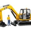Bruder 2466 CAT Minibagger Met Speelfiguur 2 Bruder 2466 CAT Minibagger Met Speelfiguur -Chique Speelgoed Winkel e22a556260e4906dfa715860a509639279a5429b4b862203dd0b52e7a866b59b