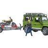 Bruder 2589 Land Rover Defender, Trailer + Scrambler Ducati Full Throttle -Chique Speelgoed Winkel f54d7bdcc38995dc600c776d2674b17281813ffe6c37163deb0e6e04afee4996