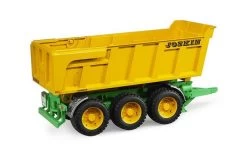 Bruder 2212 Joskin Kiepende Aanhangwagen -Chique Speelgoed Winkel foto