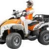 Bruder 63000 Quad Met Bestuurder -Chique Speelgoed Winkel image 3