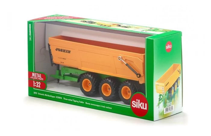 Siku 2892 Joskin 3-assige Trailer 1:32 4 Siku 2892 Joskin 3-assige Trailer 1:32 - Afbeelding 2