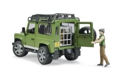 Bruder 2587 Land Rover Defender Station Wagon Met Boswachter En Hond 7 Bruder 2587 Land Rover Defender Station Wagon Met Boswachter En Hond -Chique Speelgoed Winkel land