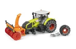 Bruder 3017 Claas Axion 95 Met Sneeuwkettingen En Sneeuwblazer -Chique Speelgoed Winkel trekker 3 1