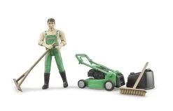 Bruder 62103 Tuinman Met Grasmaaier En Accessoires -Chique Speelgoed Winkel tuin 4