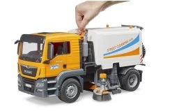 Bruder 3780 MAN TGS Straatveger -Chique Speelgoed Winkel xc4
