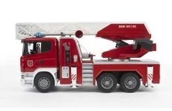 Bruder 3590 Scania R-Serie Brandweer Met Spuit En Sirene 14 Bruder 3590 Scania R-Serie Brandweer Met Spuit En Sirene -Chique Speelgoed Winkel zand 5